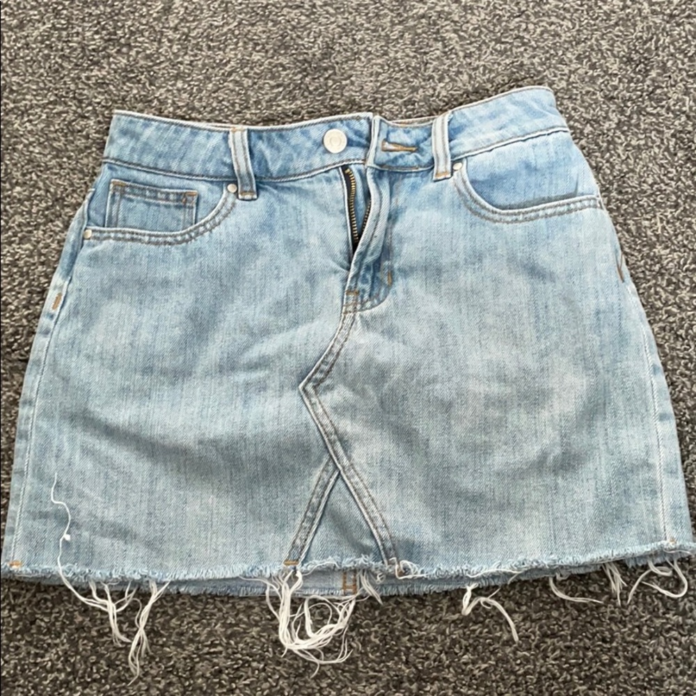 Pacsun jean skirt